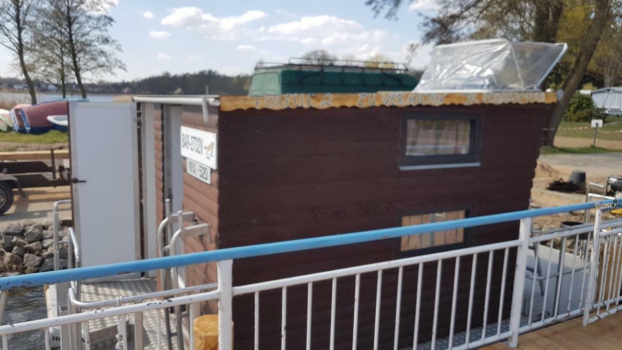 Hausboot Krakow Am See Forelle 1 Und 2 Exteriör bild