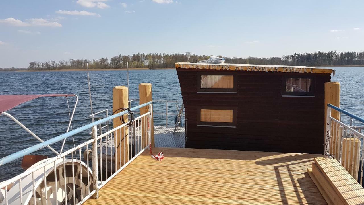 Hausboot Krakow Am See Forelle 1 Und 2 Exteriör bild